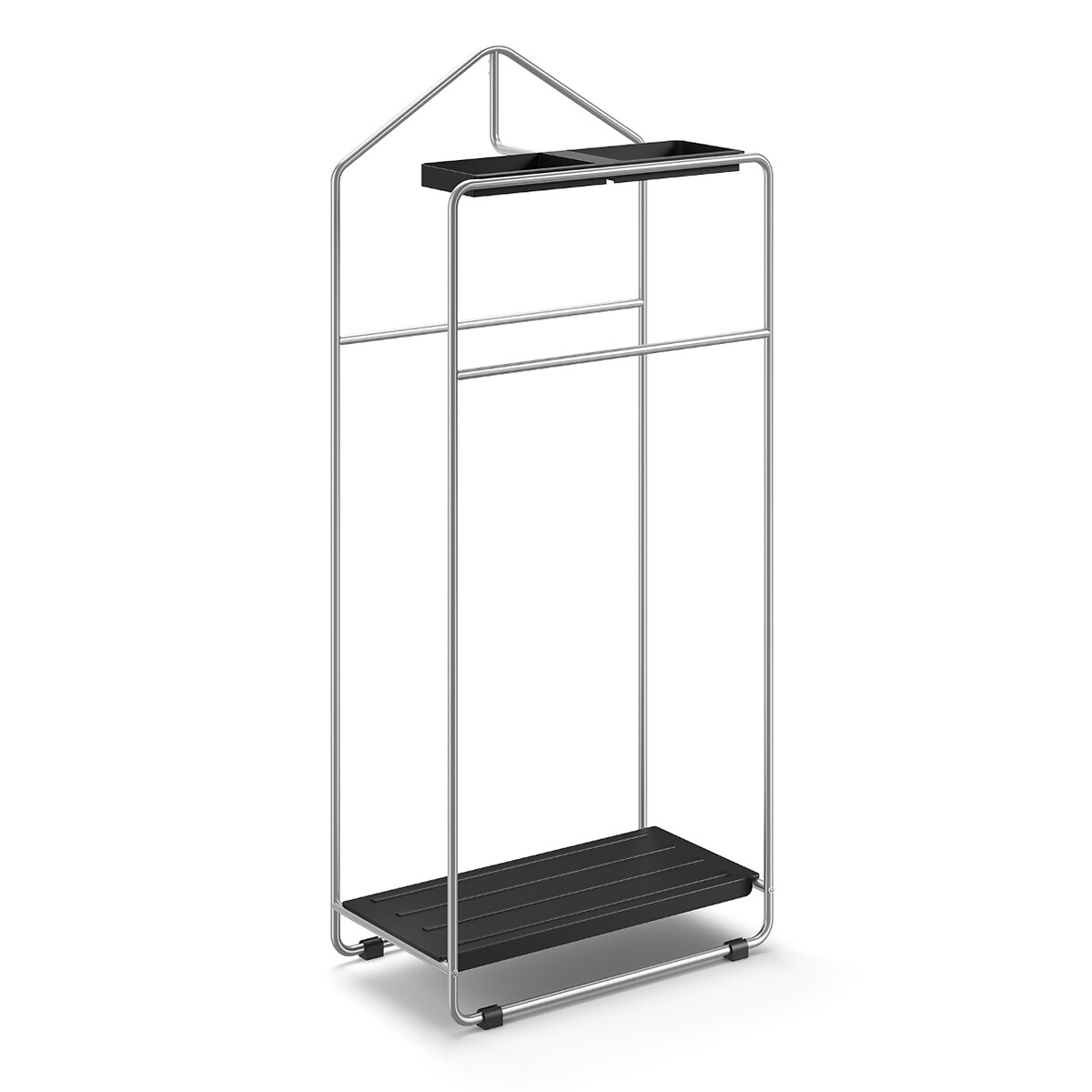 Cabide de quarto Mecor, ZACK inox, ZACK