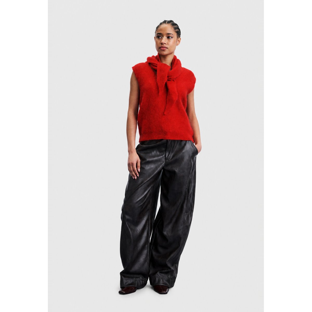 Pantalon Nemea NEMEA marron chocolat, FRNCH