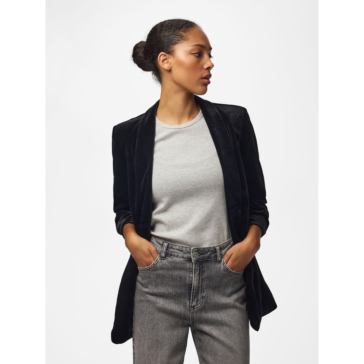 Blazer noir - black1, PIECES