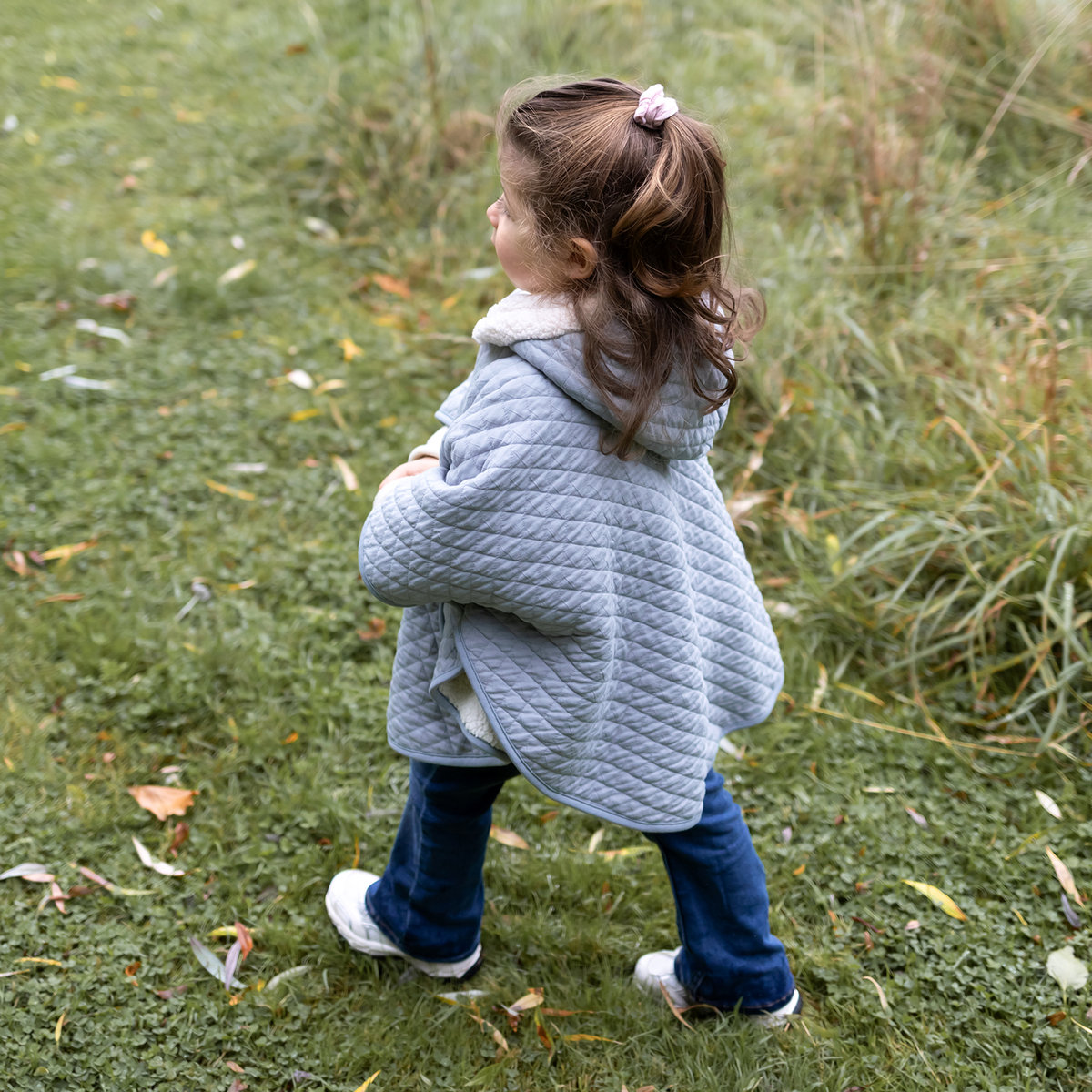 Poncho de voyage bébé pour siège auto - Dehors bien au chaud stone, BEMINI