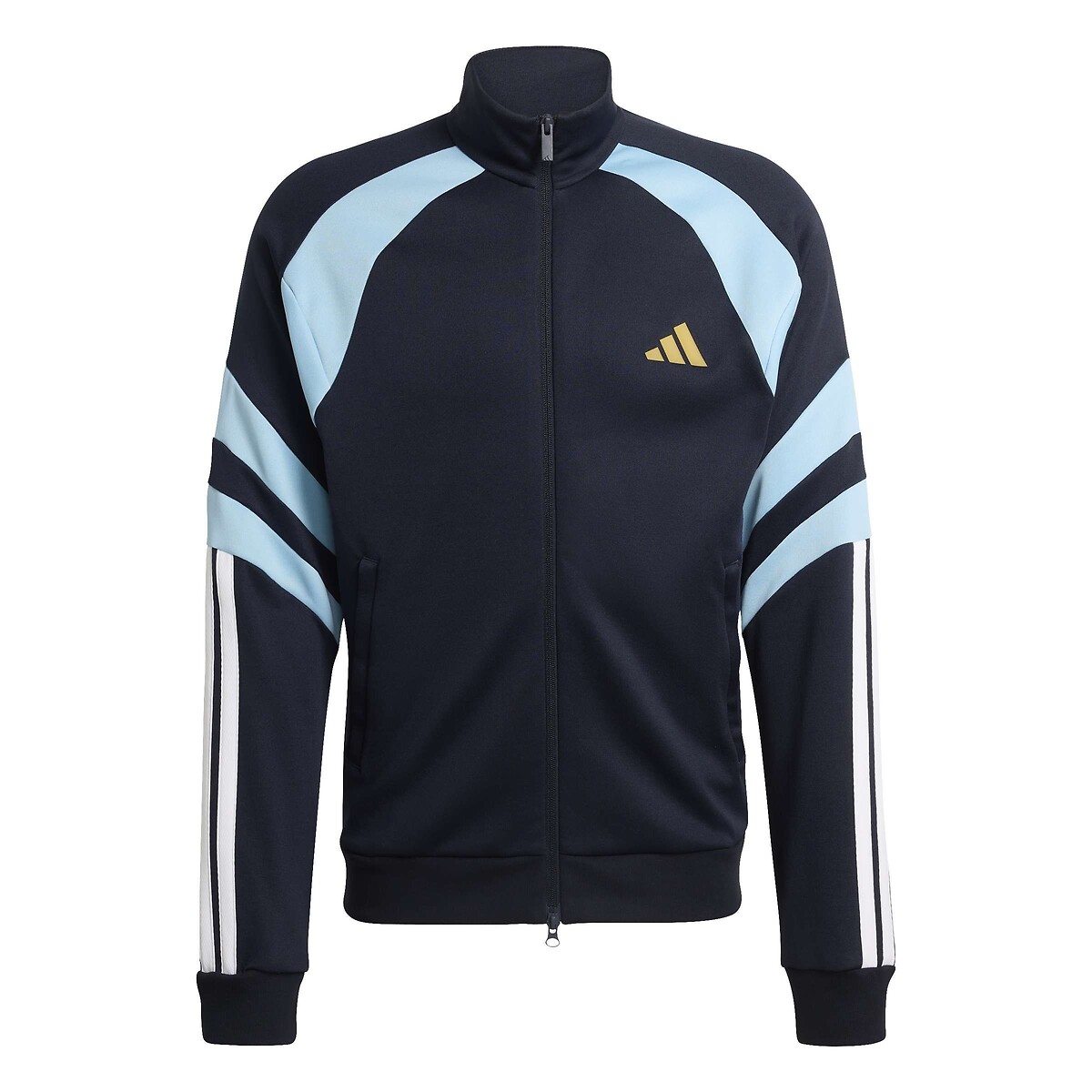 Veste de survêtement HOUSE OF TIRO bleu nuit, ADIDAS SPORTSWEAR