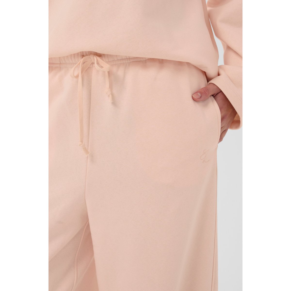 Pantalon Tricoté rose pearl blush, SOAKED IN LUXURY