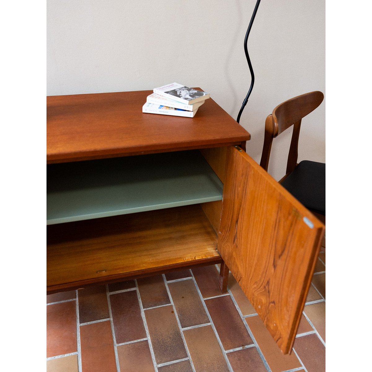 Buffet scandinave en bois Gustave N°1620 - Bon état marron, DEBONGOUT