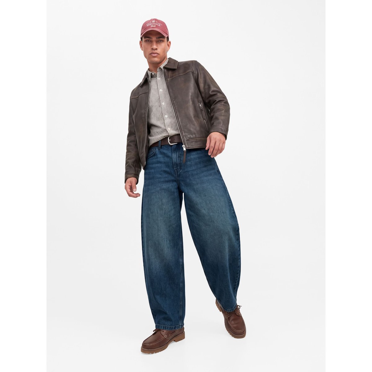 Jeans À Coupe Tonneau blue denim 1, JACK & JONES