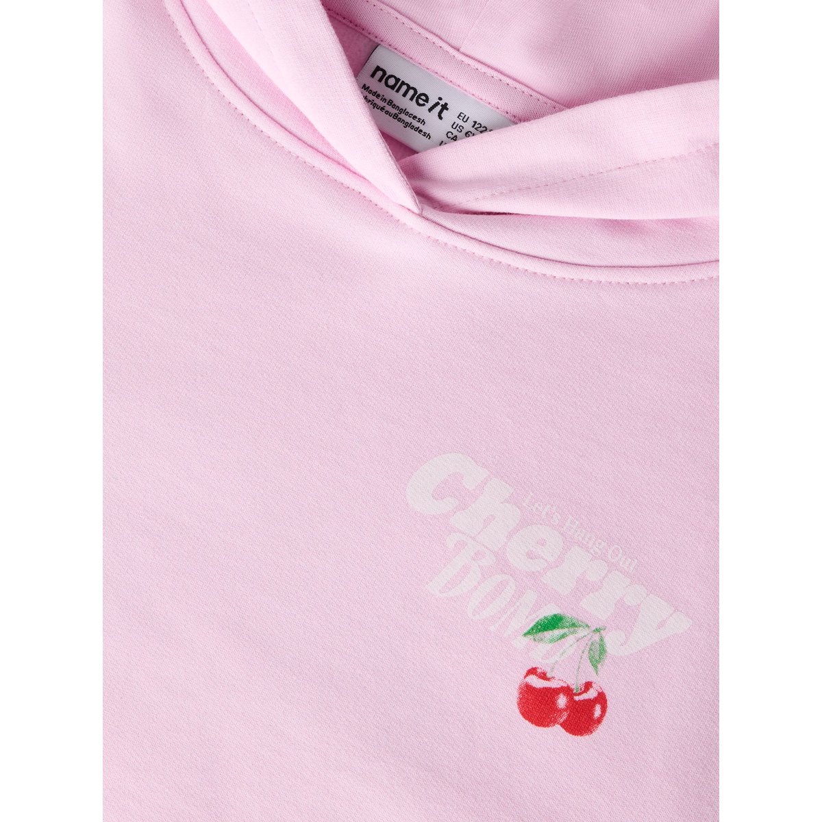 Sweat À Capuche rose - pirouette1, NAME IT