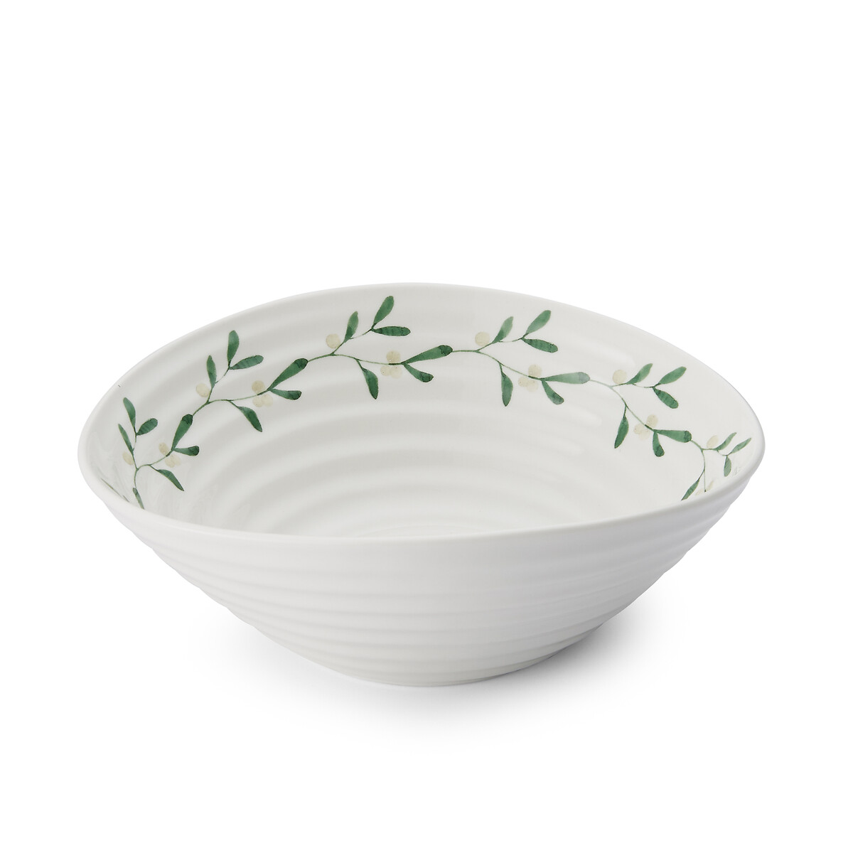 Set of 4 Mistletoe Cereal Bowls white, SOPHIE CONRAN FOR PORTMEIRION