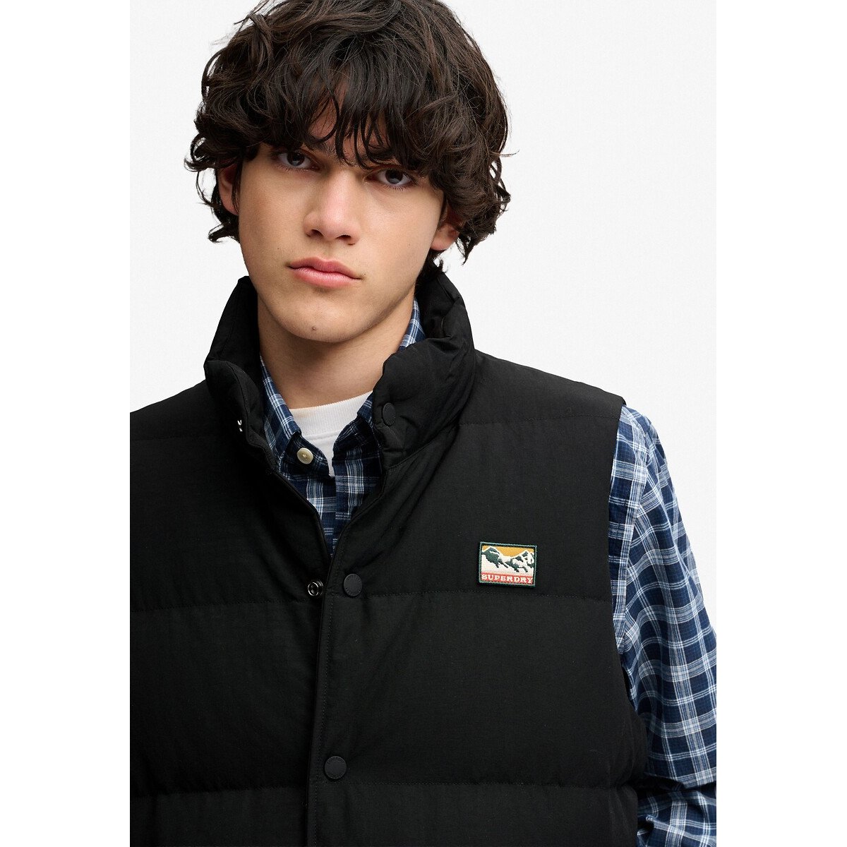 Padded Gilet black, SUPERDRY