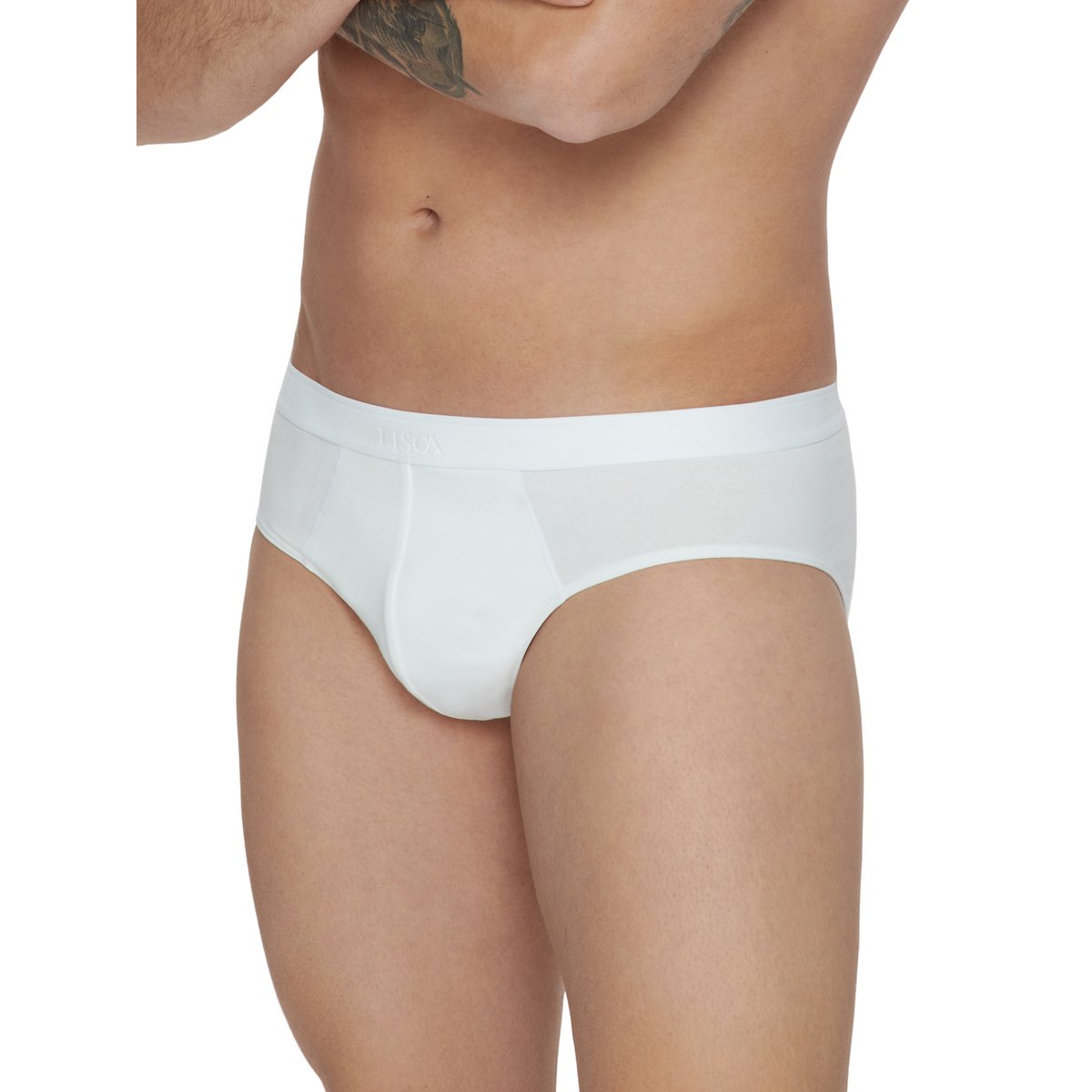 Pack x2 slips Hermes blanc, LISCA