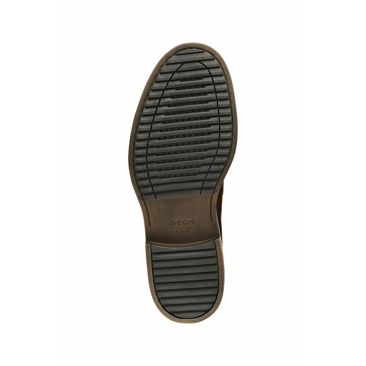 Henreys Breathable Chelsea Boots in Leather brown, GEOX