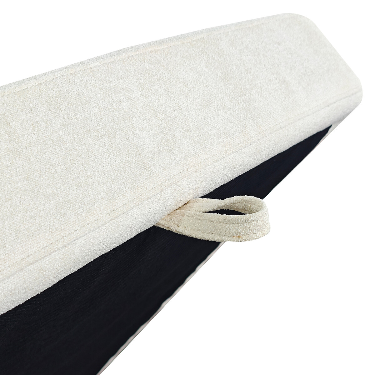 Nexis Soft Wool 3 Seater Corner Sofa Bed with Storage Chaise (Left Facing) natural, ASPIRE