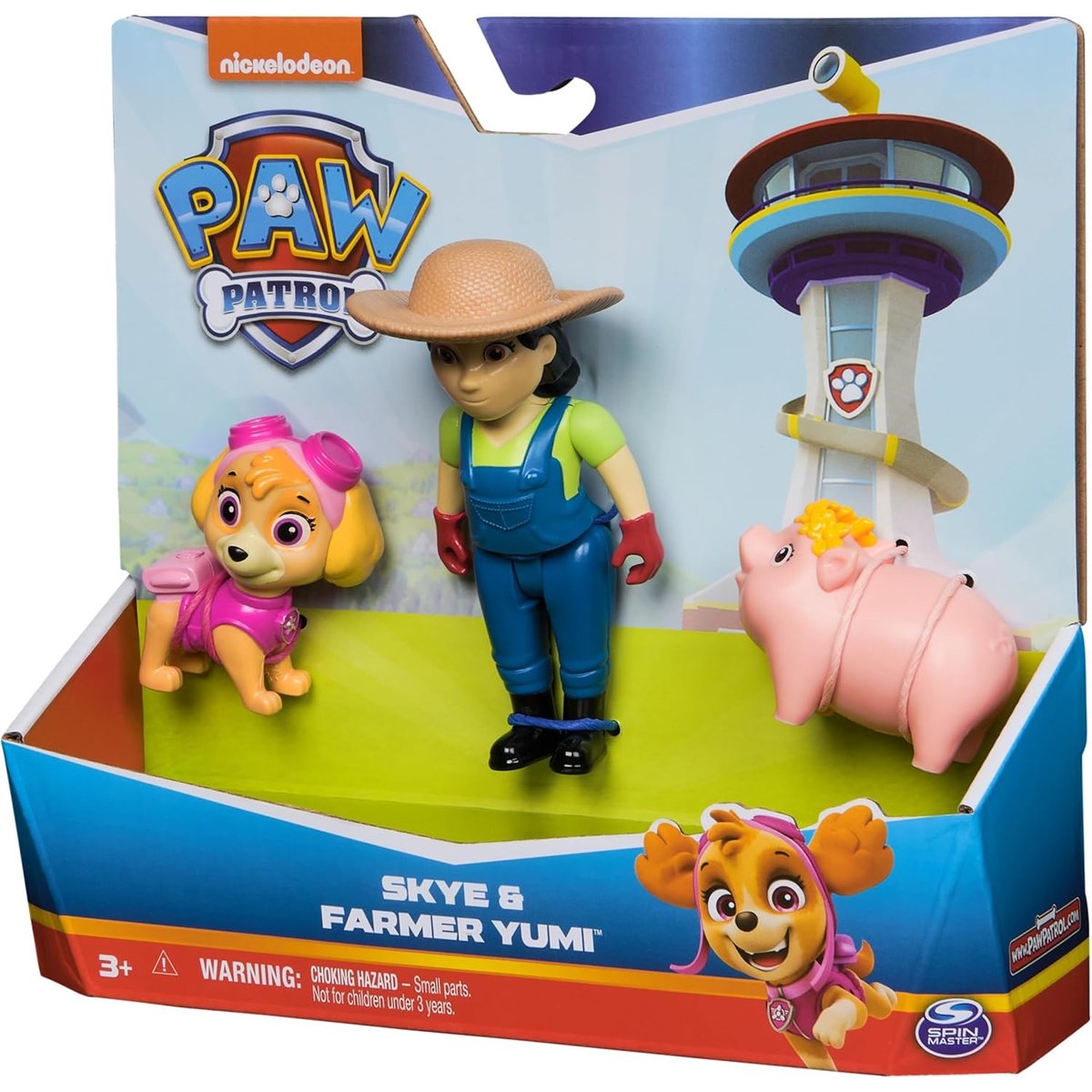 Paw Patrol - Figurines Hero Pup Core Skye multicolore, SPIN MASTER