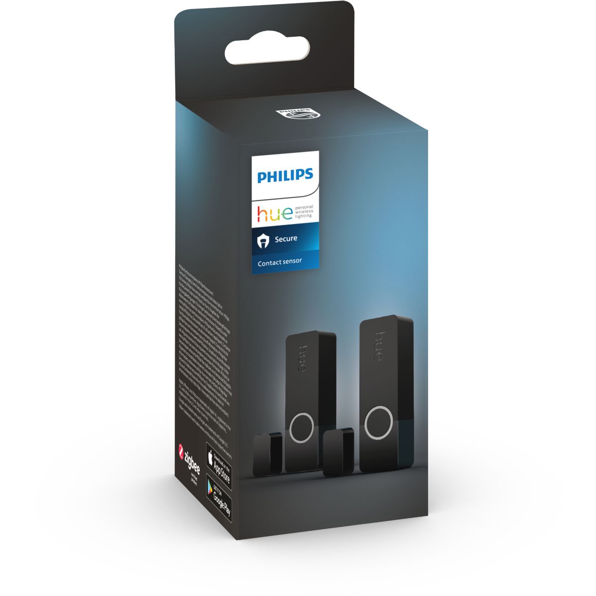 Détecteur d'ouverture SECURE pack de 2 - Noir couleur unique, PHILIPS HUE
