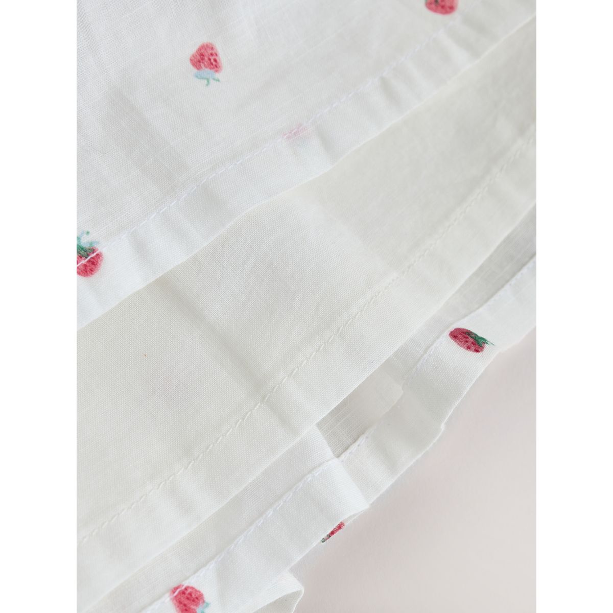 Robe en maille bébé crochet de fraise rose, NEXT