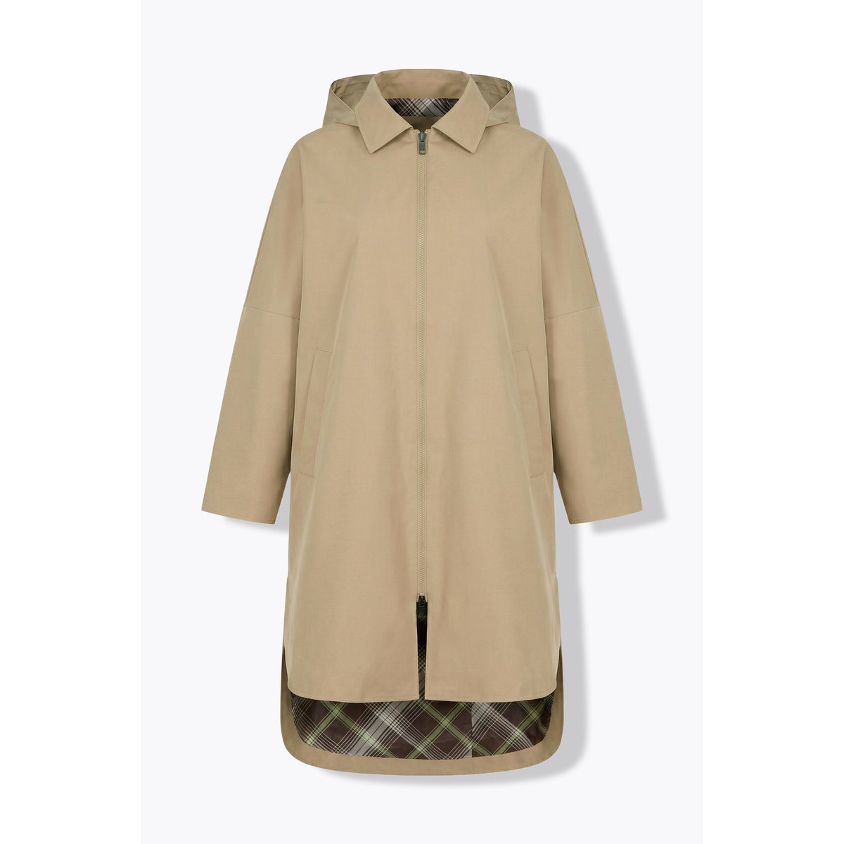Manteau oversize, col chemise grès, ULLA POPKEN