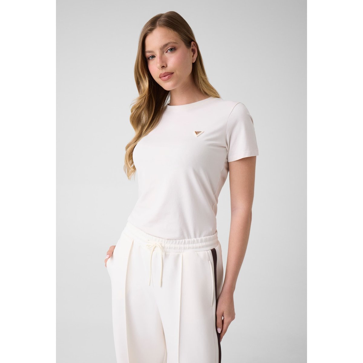 T-Shirt Oversized beige, GUESS