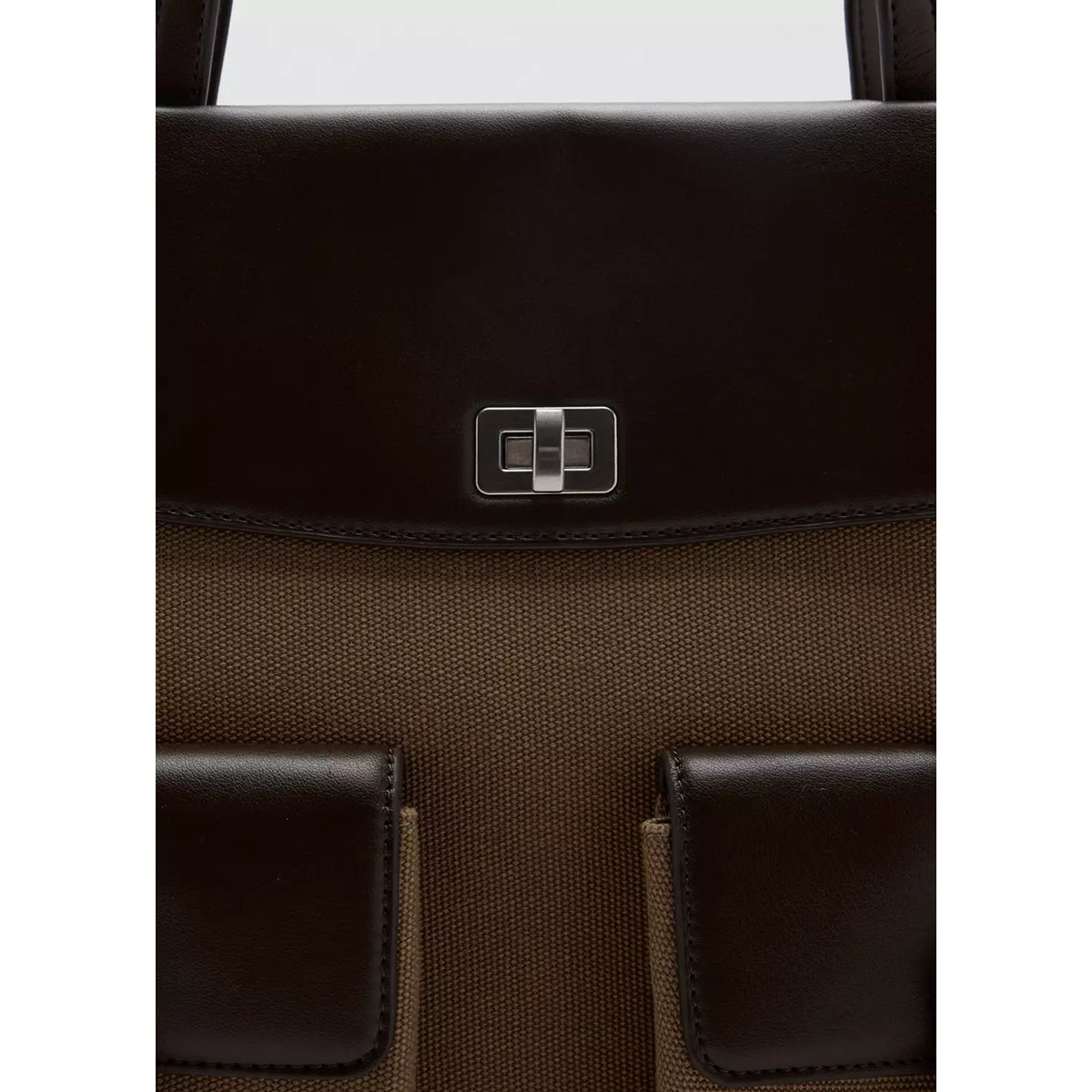 Sac cabas cargo kaki, MANGO