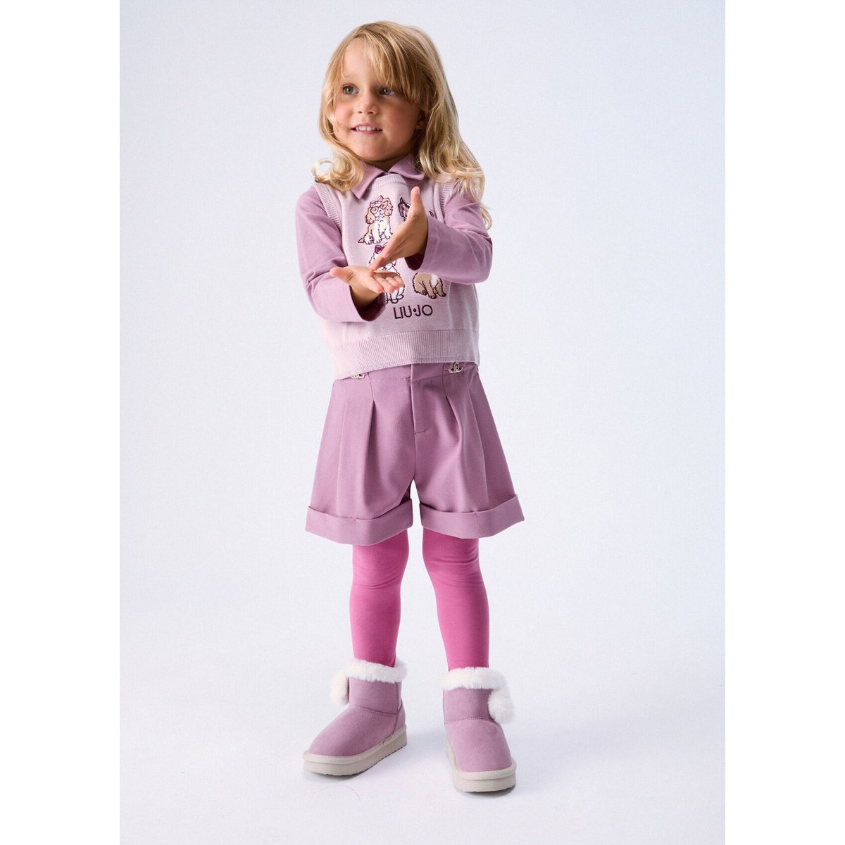 Gilet jacquard rose, LIU JO