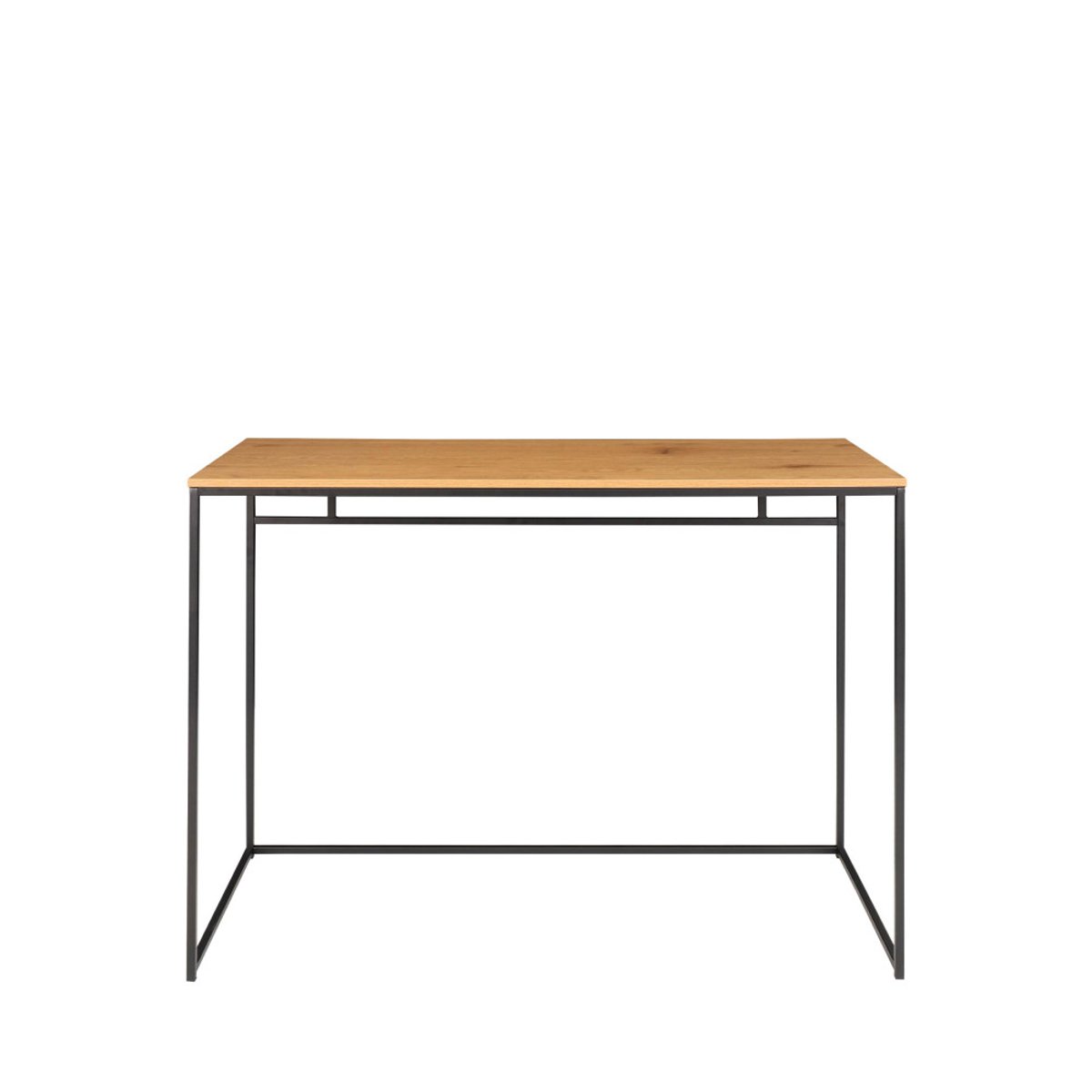 Bureau en bois et métal L100cm- VITA bois clair, HOUSE NORDIC