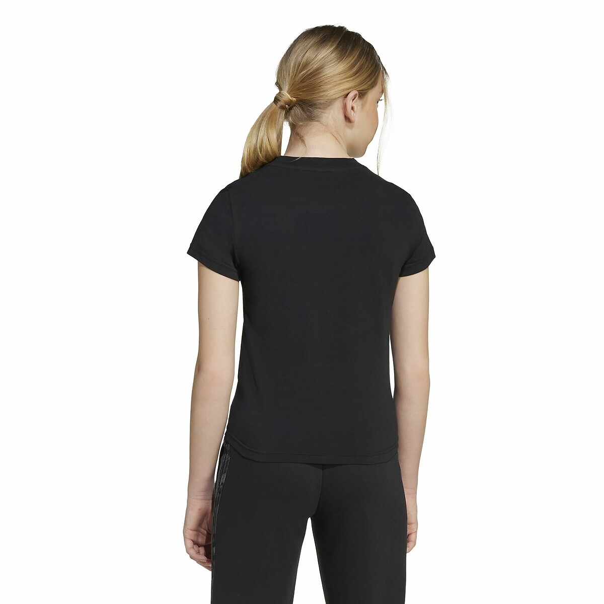 T-shirt manches courtes avec imprimé léopard noir, ADIDAS SPORTSWEAR