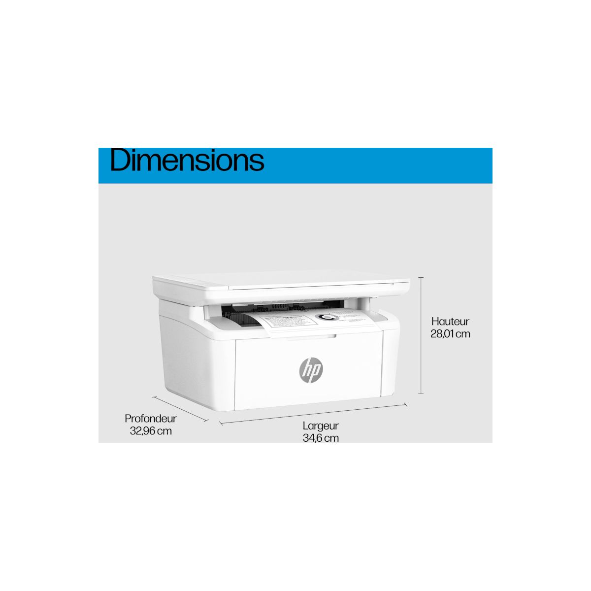 Imprimante multifonction LaserJet M140w couleur unique, HP