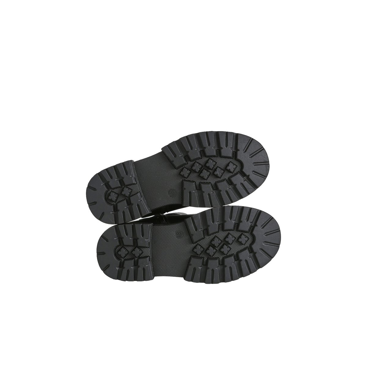 Boots zippées synthétique noir, VERTBAUDET