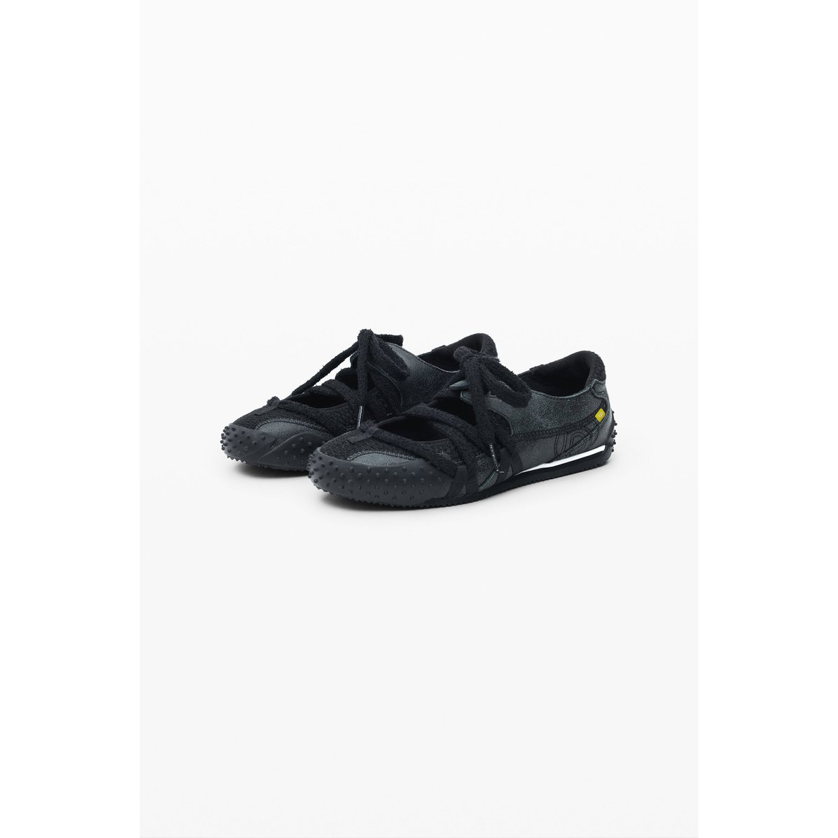 Chaussure en cuir à lacets noir, DESIGUAL