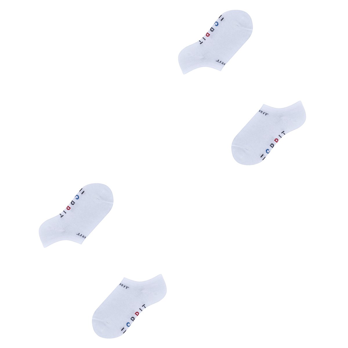 Socquettes Foot Logo 2-Pack Opaque blanc, ESPRIT