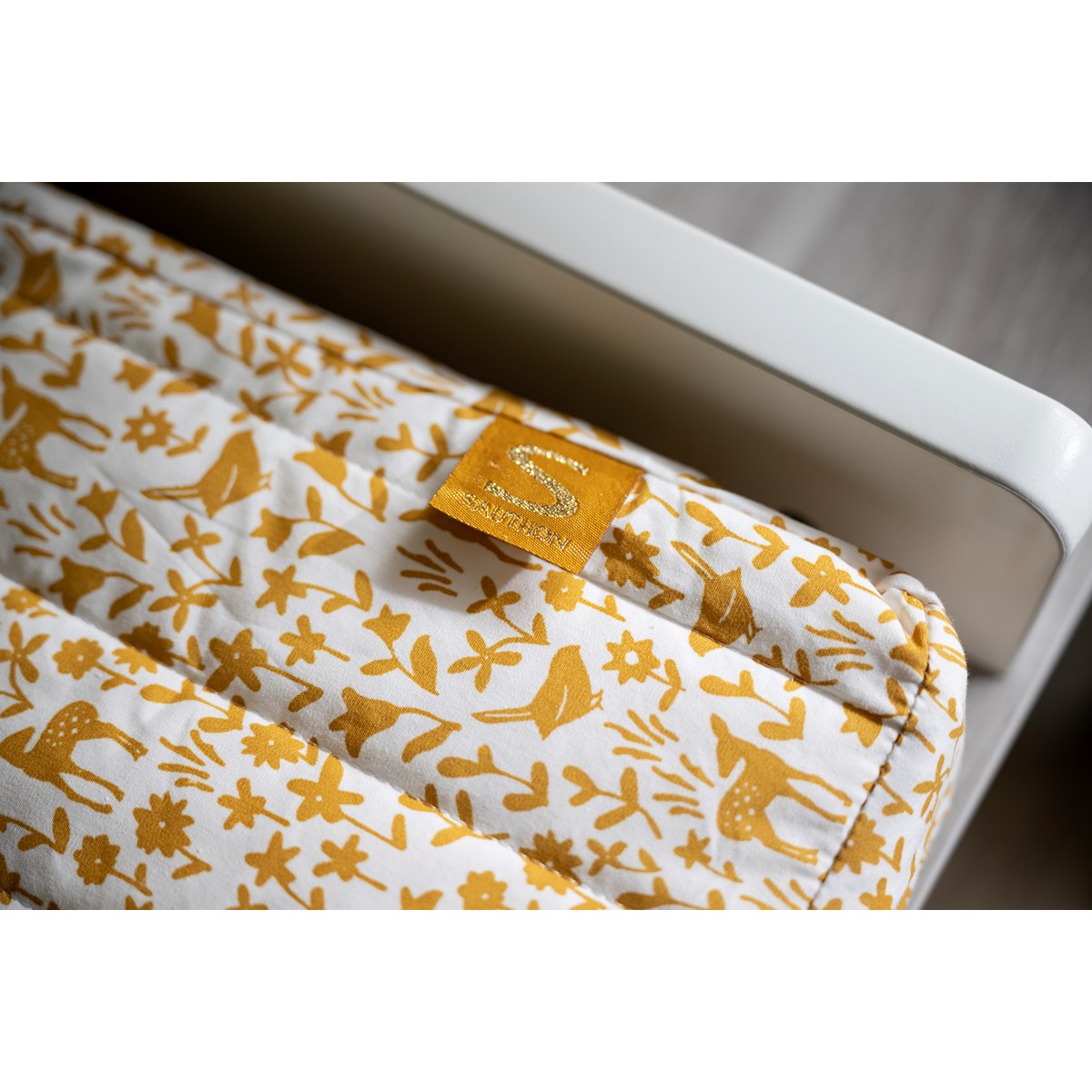 Matelas à langer en coton blanc, SAUTHON