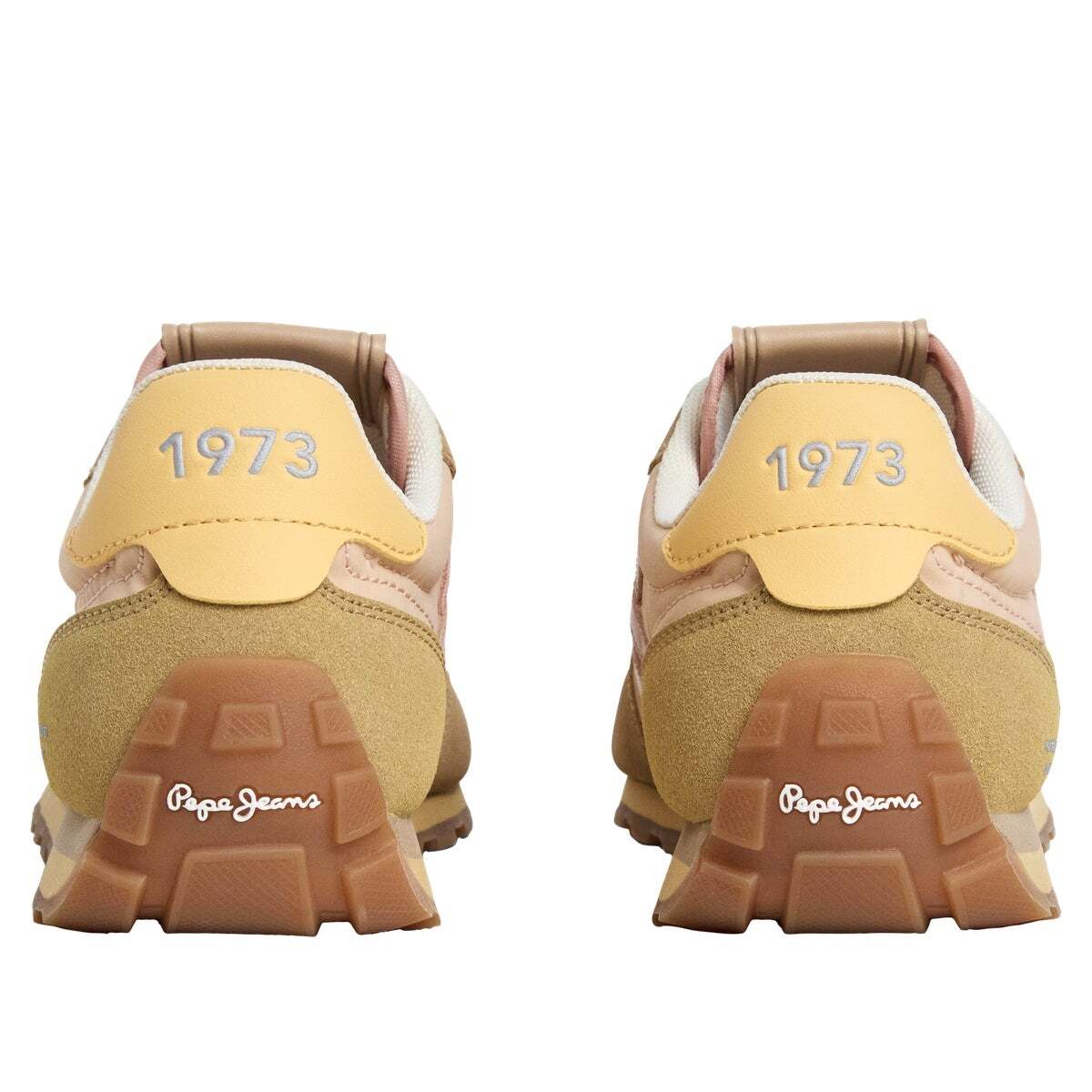 Jane - Baskets De Running Rétro beige nu, PEPE JEANS