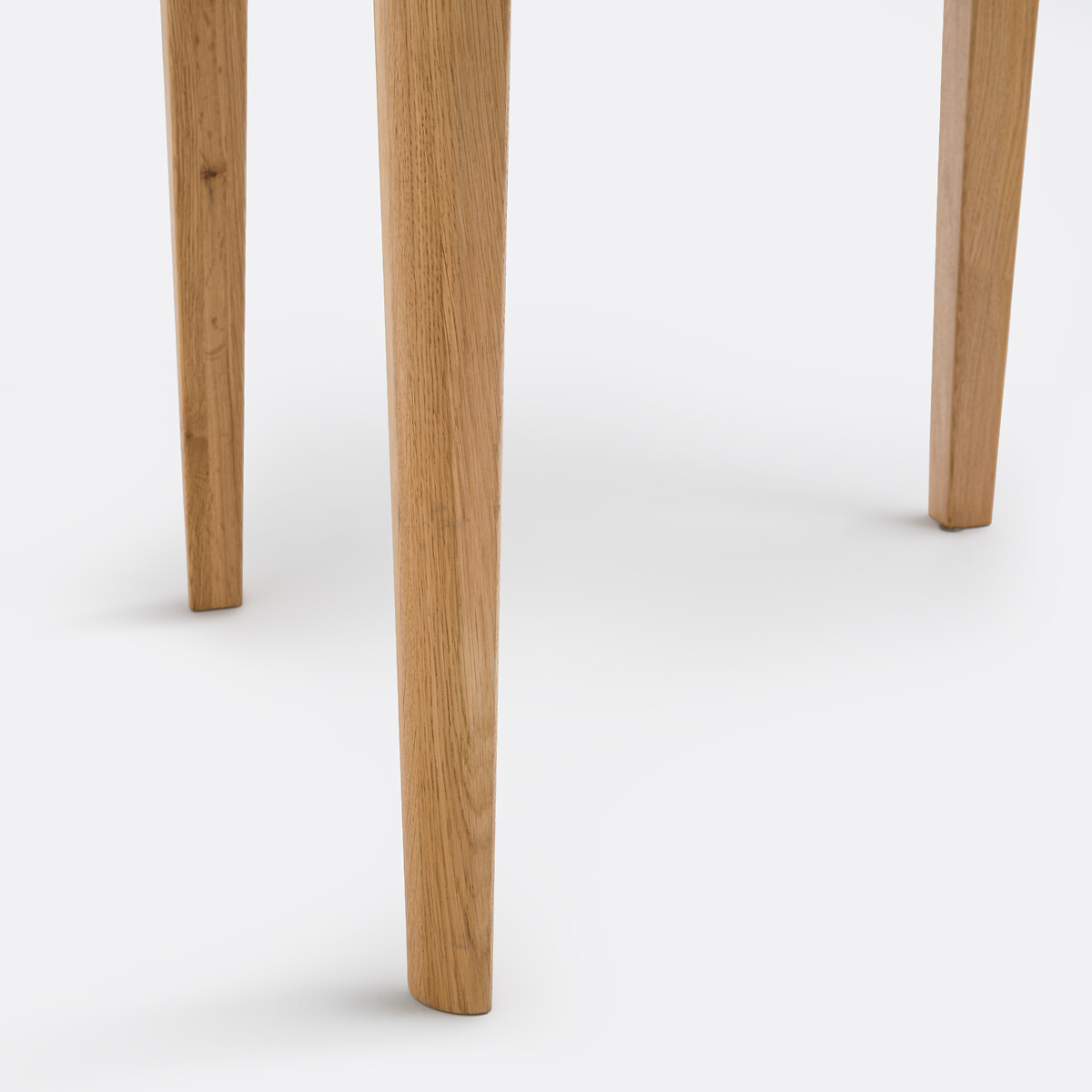 Table à manger, extensible, en plaqué chêne, 4 à 8 couverts, TIOGA coloris chêne, LA REDOUTE INTERIEURS