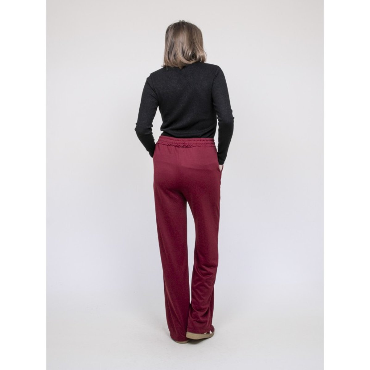 Top Manches Longues Falvy noir, DONA LISA