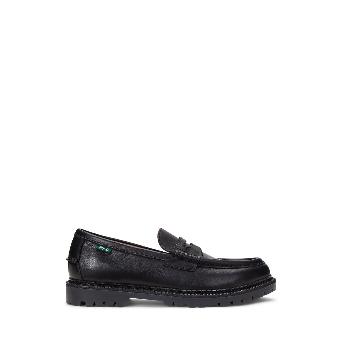 Mocassins en cuir Jett Penny noir, POLO RALPH LAUREN