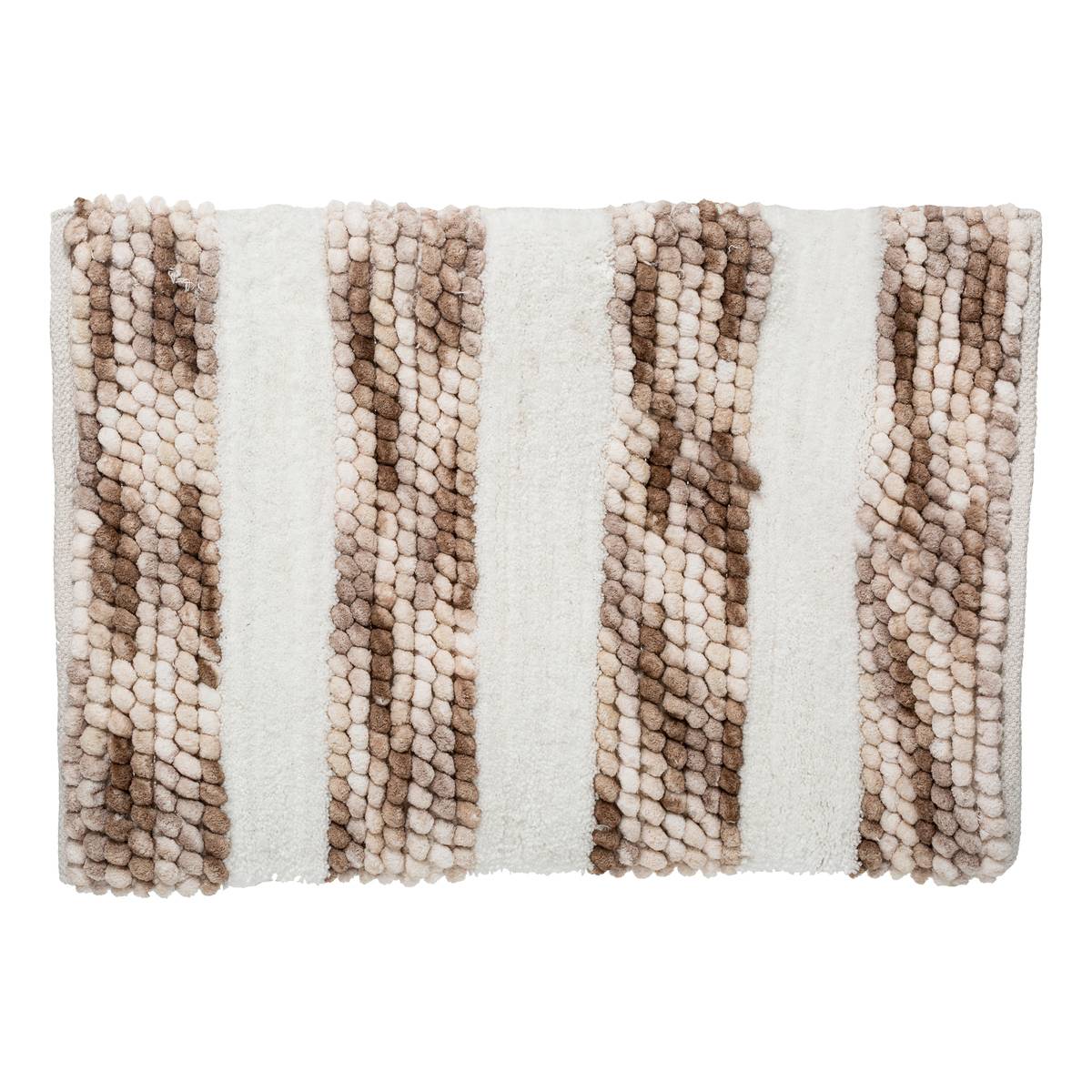 Tapis de bain effet velours NATURAL gris, 5FIVE SIMPLY SMART