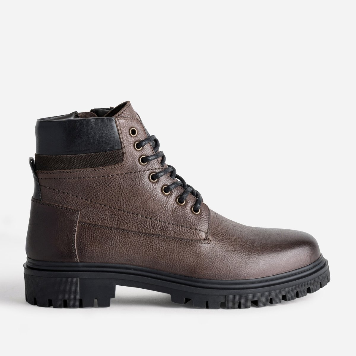 Boots en cuir LANCELOT marron, ERAM