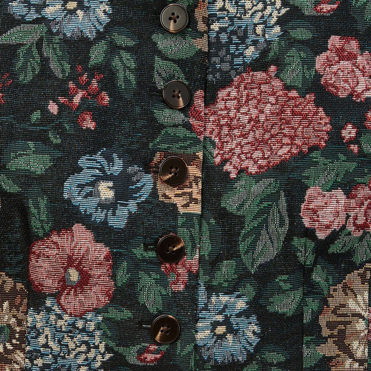 Veston sans manches en jacquard marine, MONOPRIX