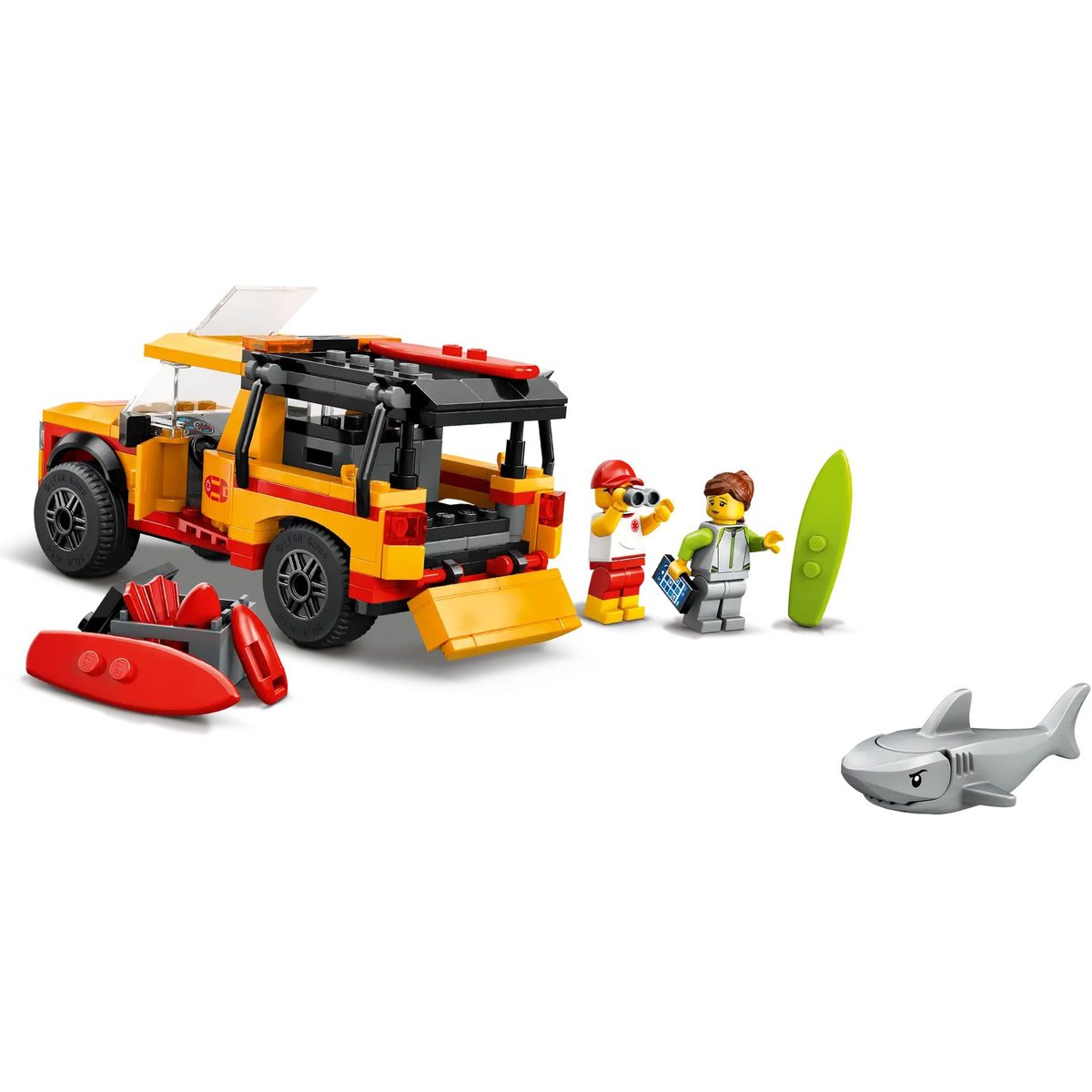 LEGO City - Véhicule de Secours Plage 60453 pour Aventures Enfant couleur unique, LEGO