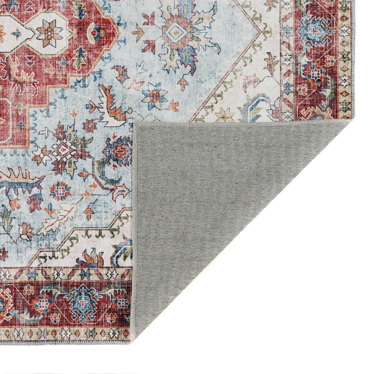 Marrakesh Style Traditional Machine Washable Rug multi-coloured, SO'HOME