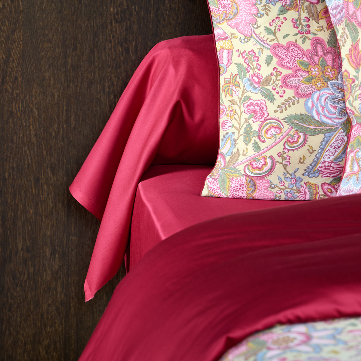 Drap-housse – Satin De Coton 120 Fils - PALAIS DES VENTS blanc, TRADITION DES VOSGES