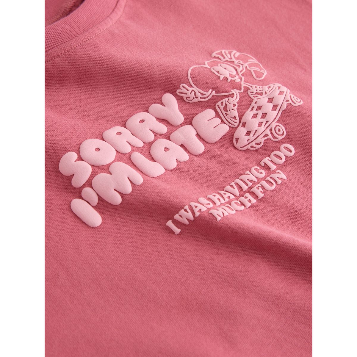 Short cycliste et t-shirt à manches courtes coeur rose, NEXT