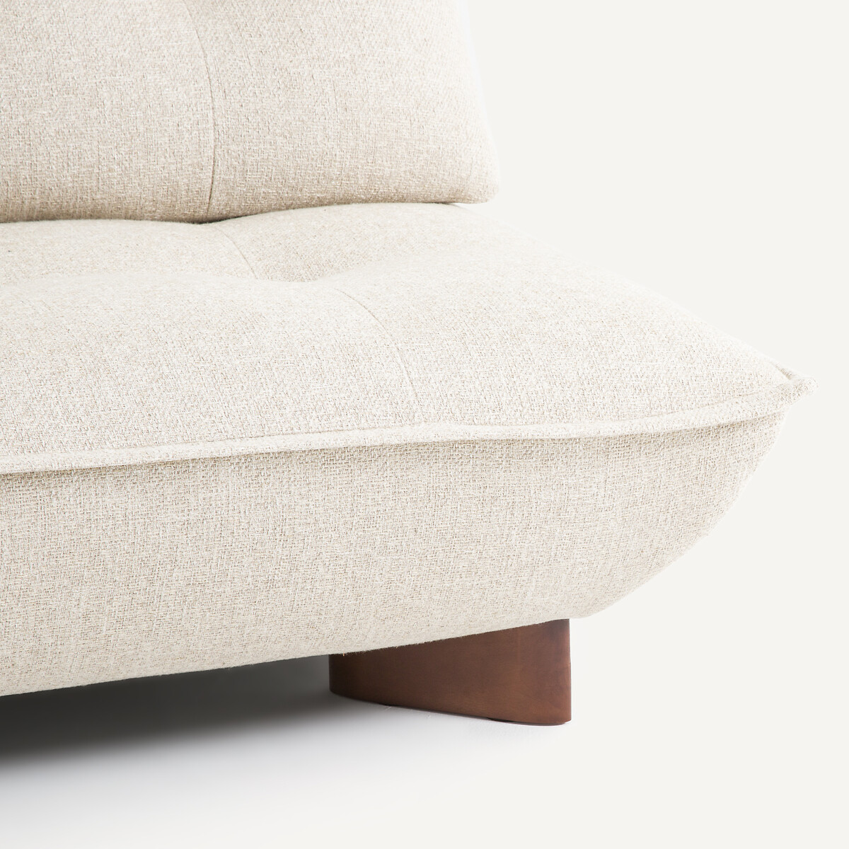 Banquette modulable en coton mélangé, Kaori ecru, AM.PM