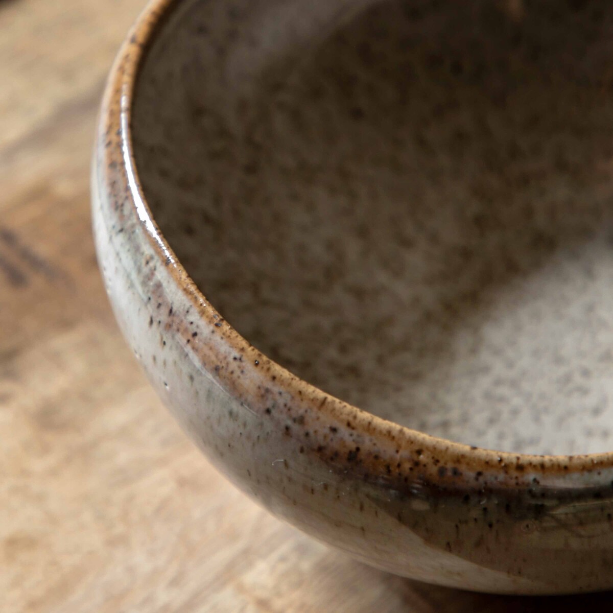 Set of 4 Pebble Glaze Bowls oatmeal, ÉDITÉ