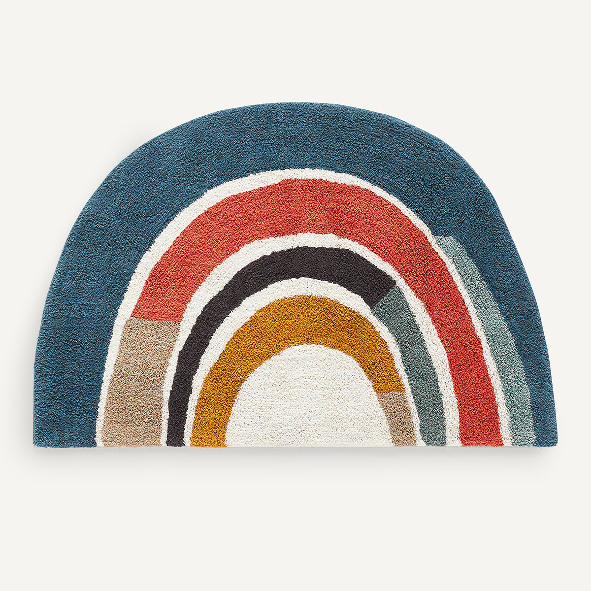 Vloerkleed voor kinderen in bio katoen, klein model, Niji multicolor, AM.PM
