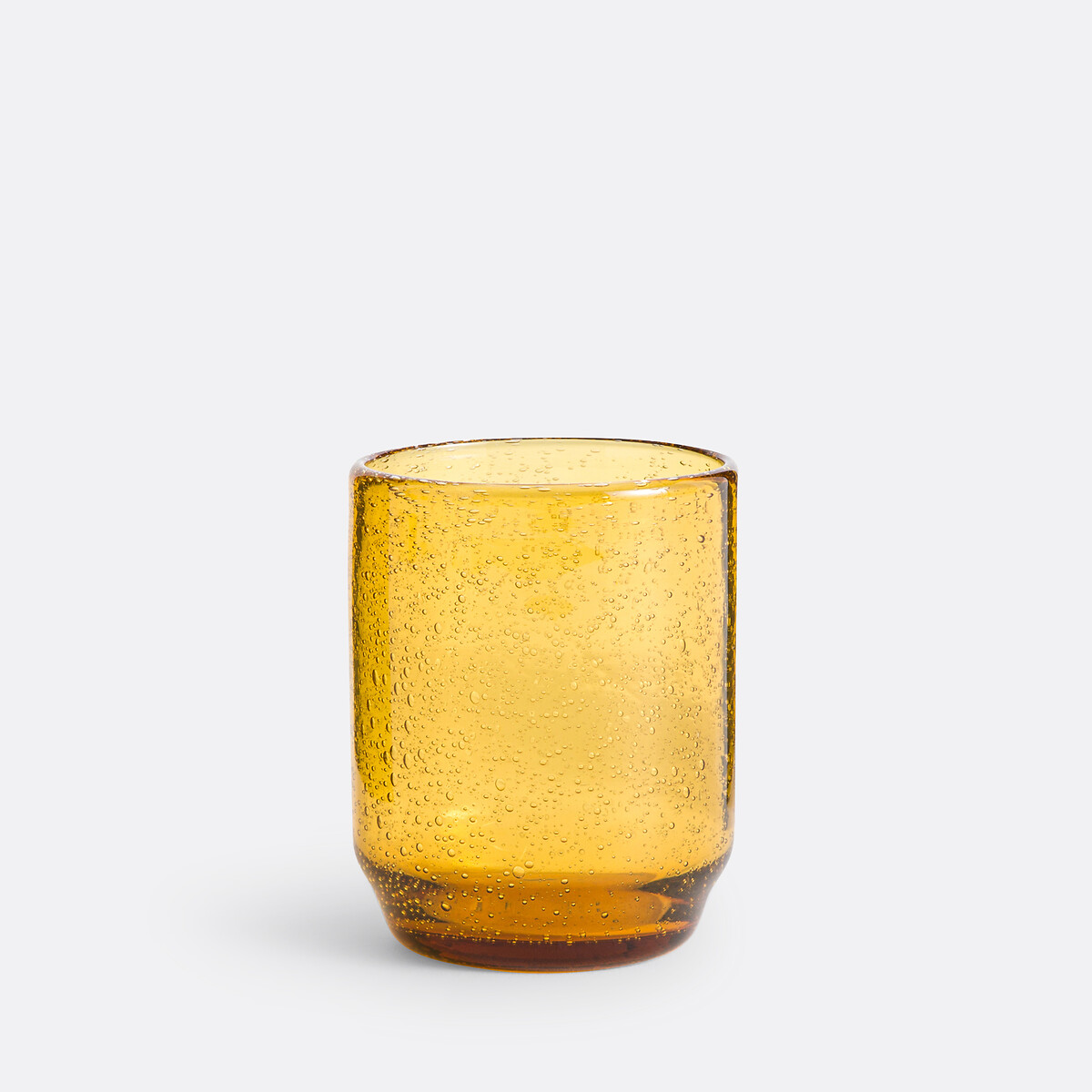 Set von 6 Wassergläsern aus Blasenglas, FARAJI bernstein, LA REDOUTE INTERIEURS