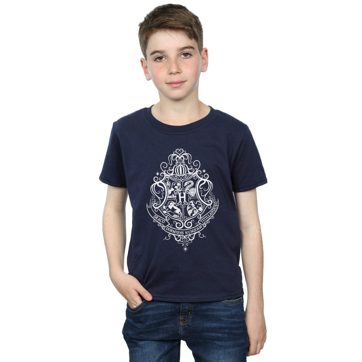 T-shirt bleu marine, HARRY POTTER