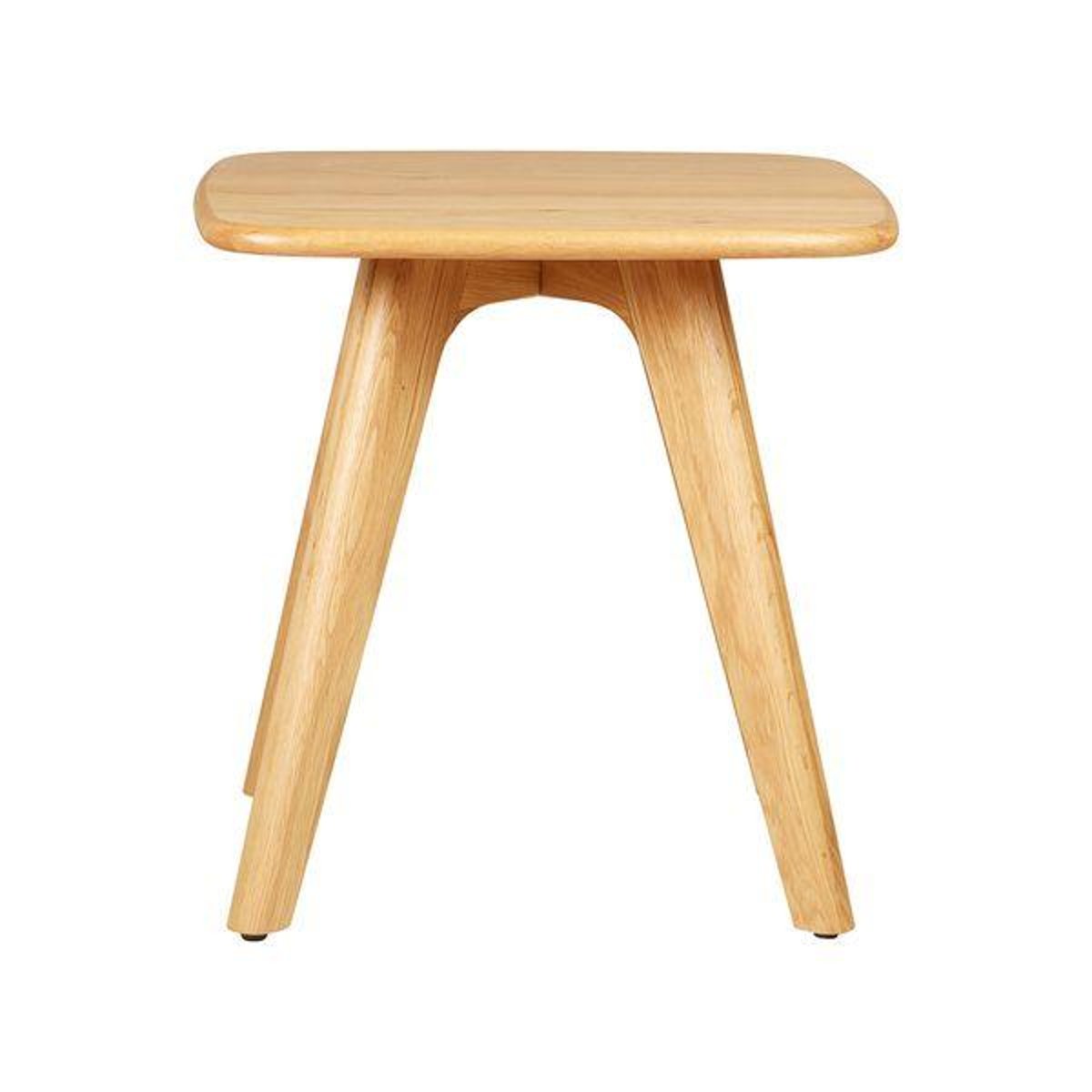 Bout de canapé 50 cm chêne naturel, ZAGO