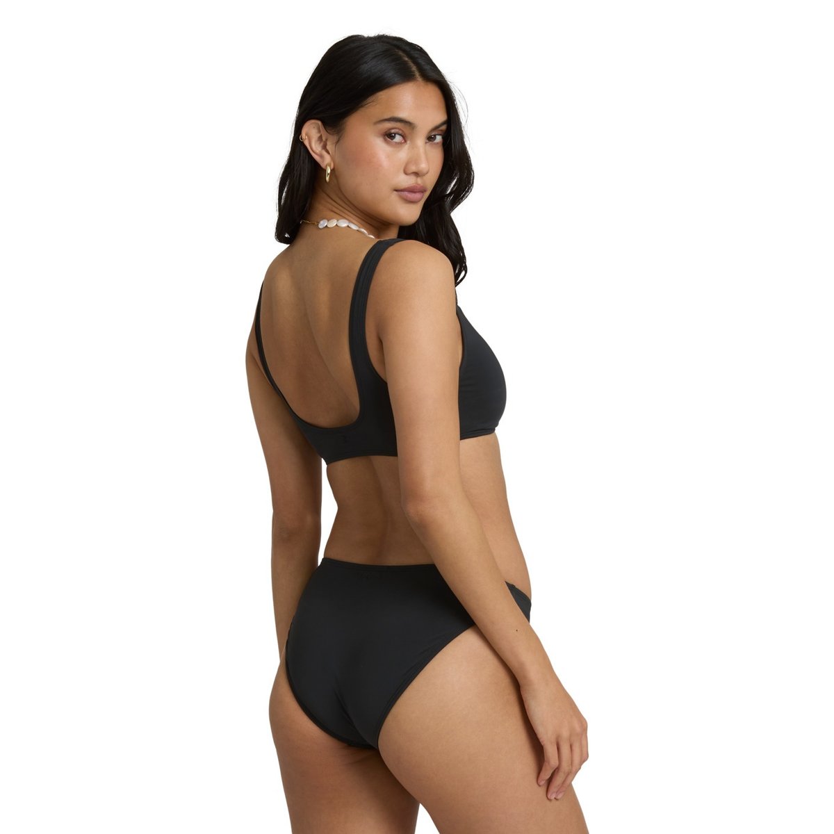 Bas de bikini taille basse SOL SEARCHER LOWRIDER noir black pebble, BILLABONG