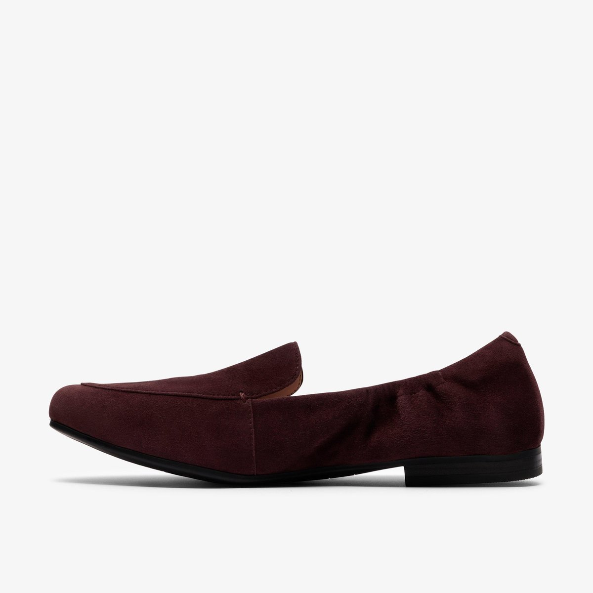 Mocassins Suède TAMNA PURE marron foncé, CLARKS