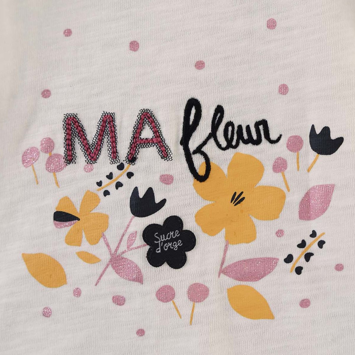 T shirt + jupe modele catherine beige, SUCRE D'ORGE
