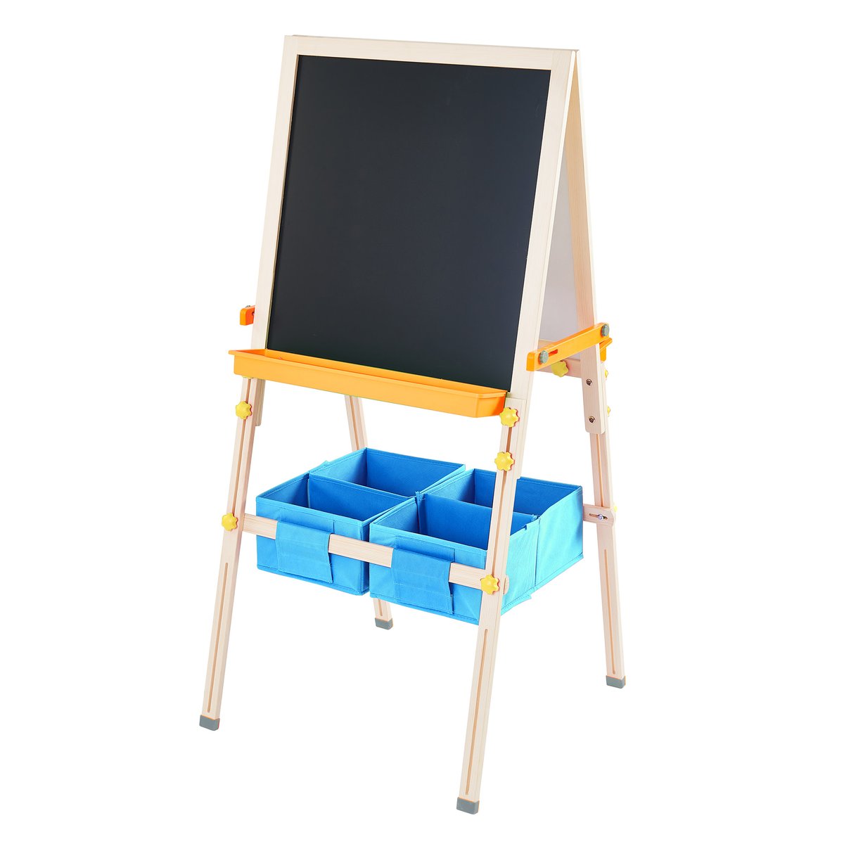 Tableau Évolutif Chevalet Enfant Bois bleu, TEAMSON KIDS