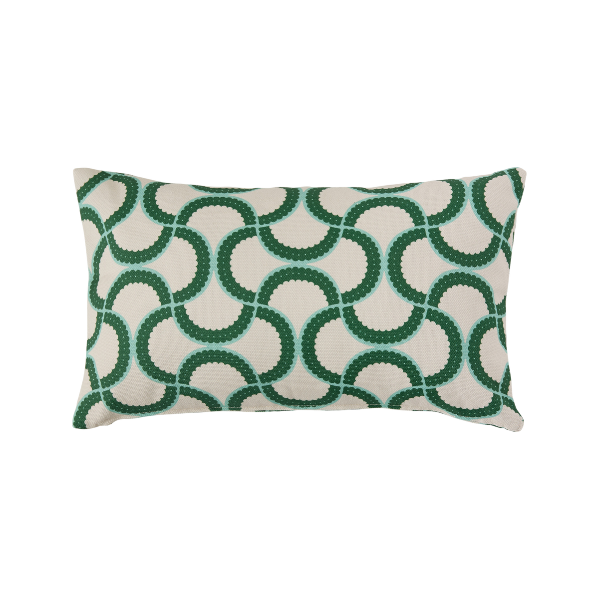 Coussin coton - JARDIN URBAIN vert feuille, CAMIF
